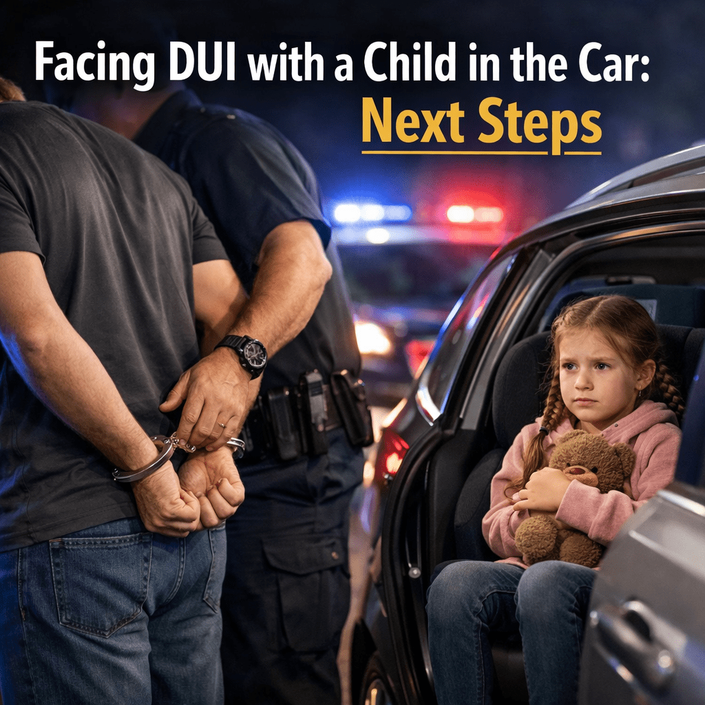 Facing DUI with a Child in the Car: Next Steps - DUI with a child