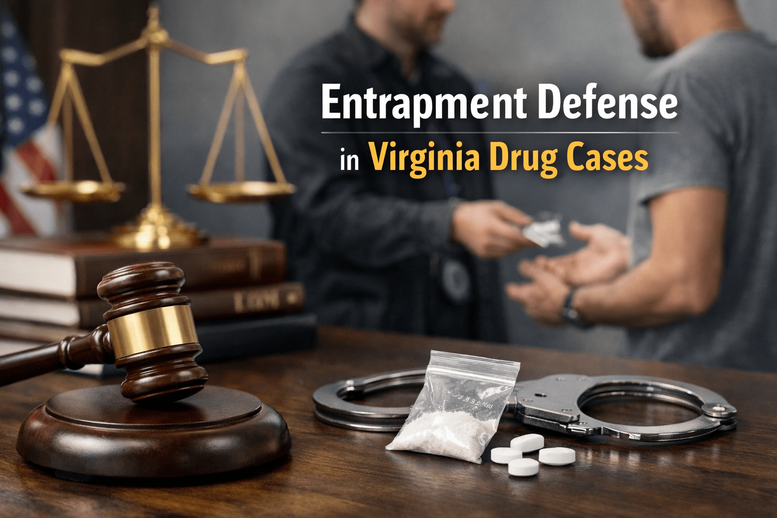 Entrapment Defense in Virginia Drug Cases - entrapment defense in Virginia drug cases