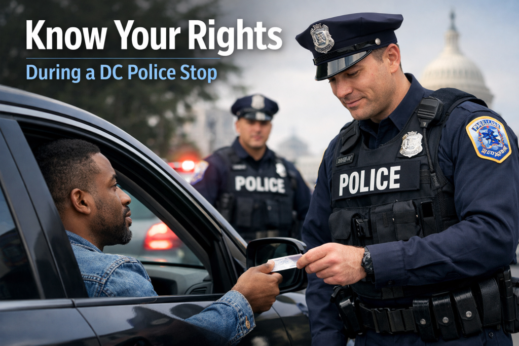 Know Your Rights During a DC Police Stop - rights during a police stop in Washington DC