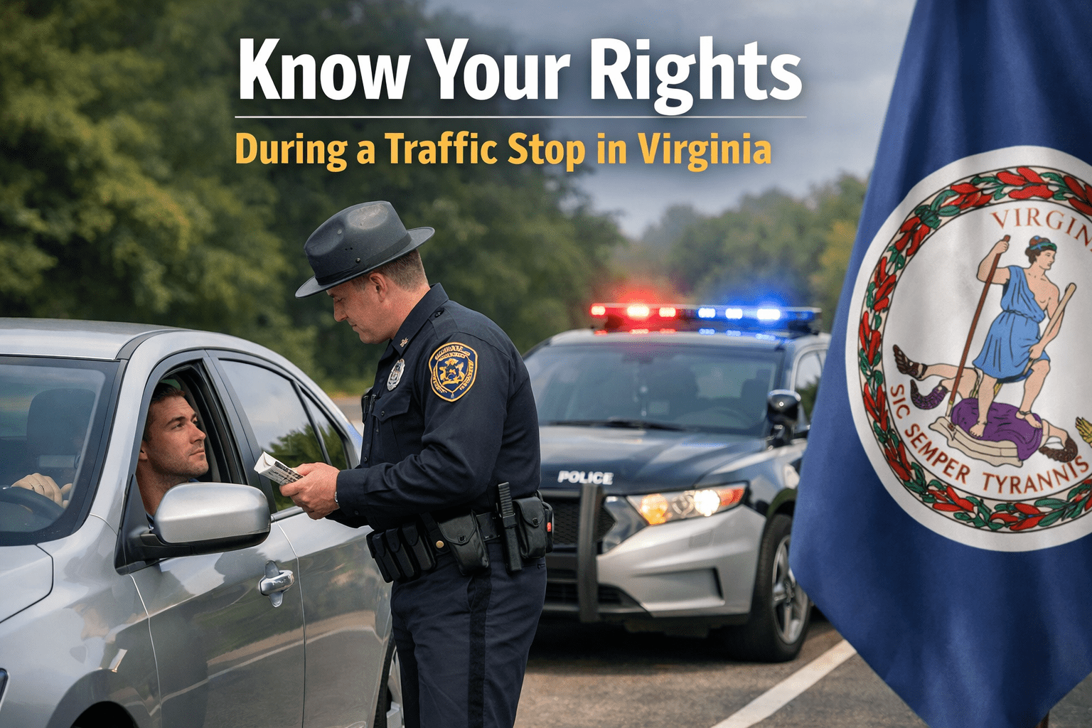 Know Your Rights During a Traffic Stop in Virginia - traffic stop rights in Virginia