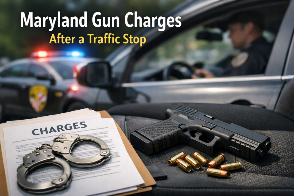 Maryland Gun Charges After a Traffic Stop - Maryland gun charges after a traffic stop