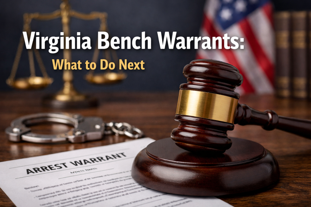 Virginia Bench Warrants: What to Do Next - Virginia bench warrant