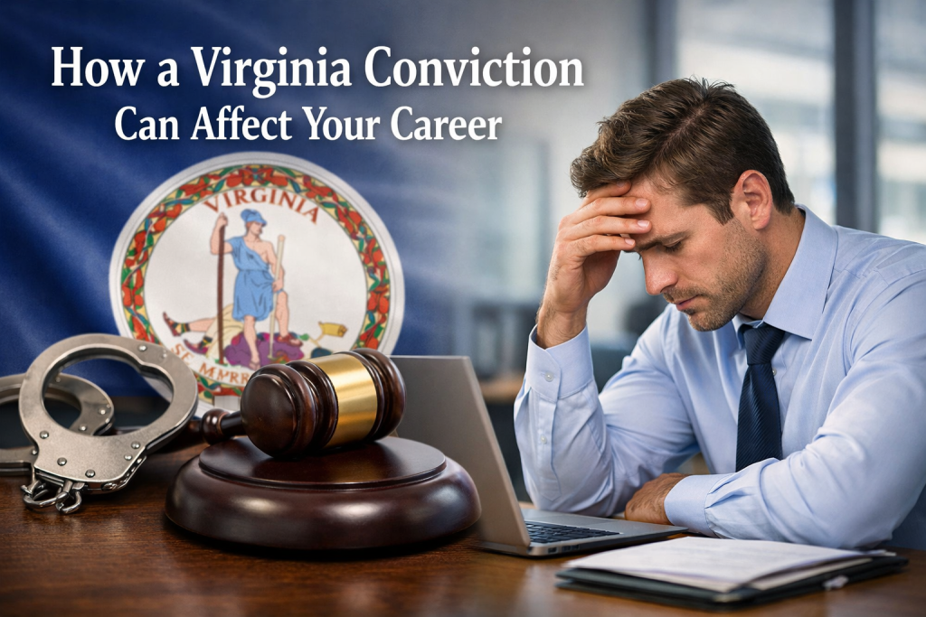 How a Virginia Conviction Can Affect Your Career - Virginia criminal conviction employment consequences