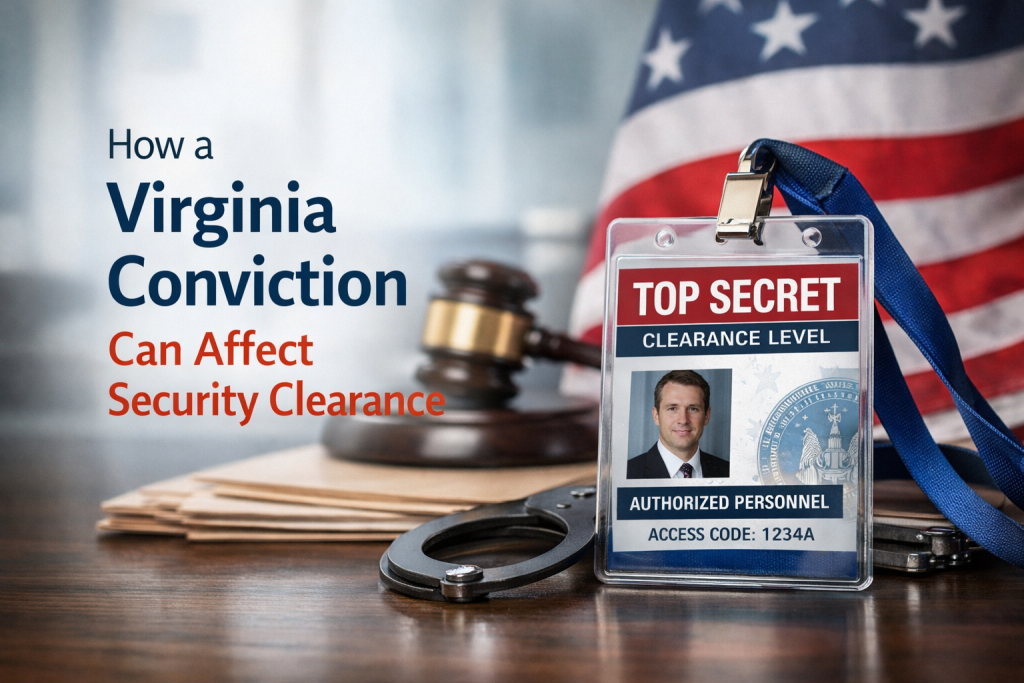 How a Virginia Conviction Can Affect Security Clearance - Virginia criminal conviction security clearance
