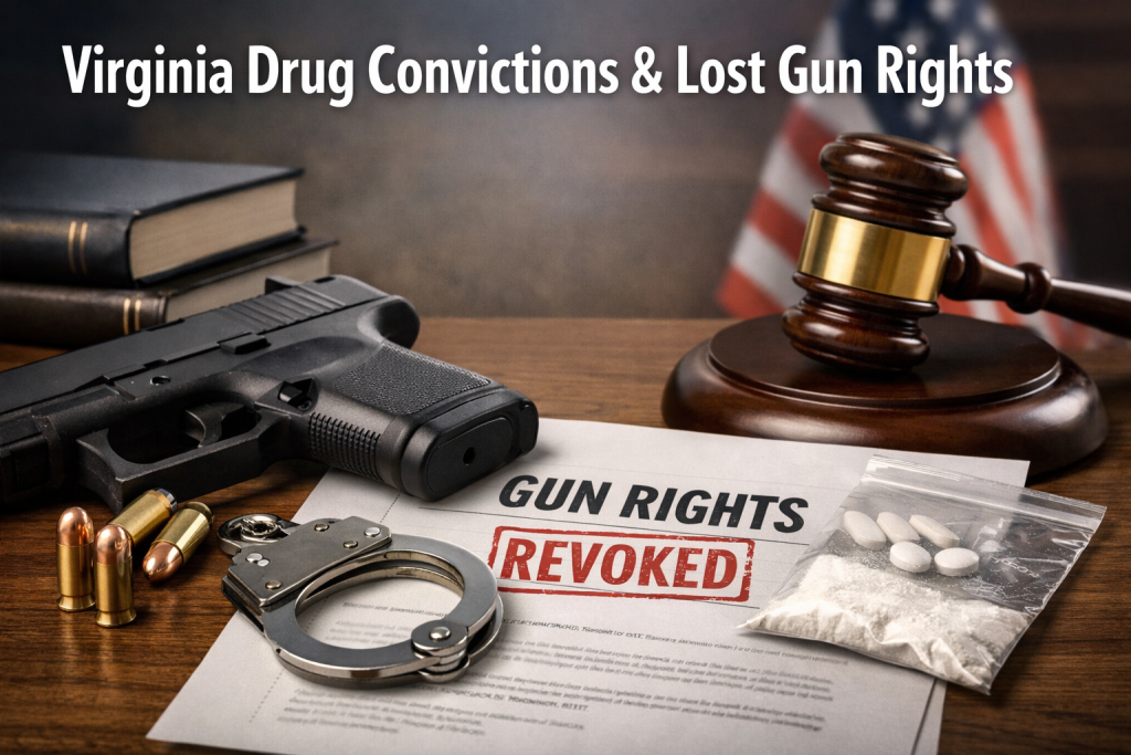 Virginia Drug Convictions and Lost Gun Rights - Virginia drug conviction gun rights