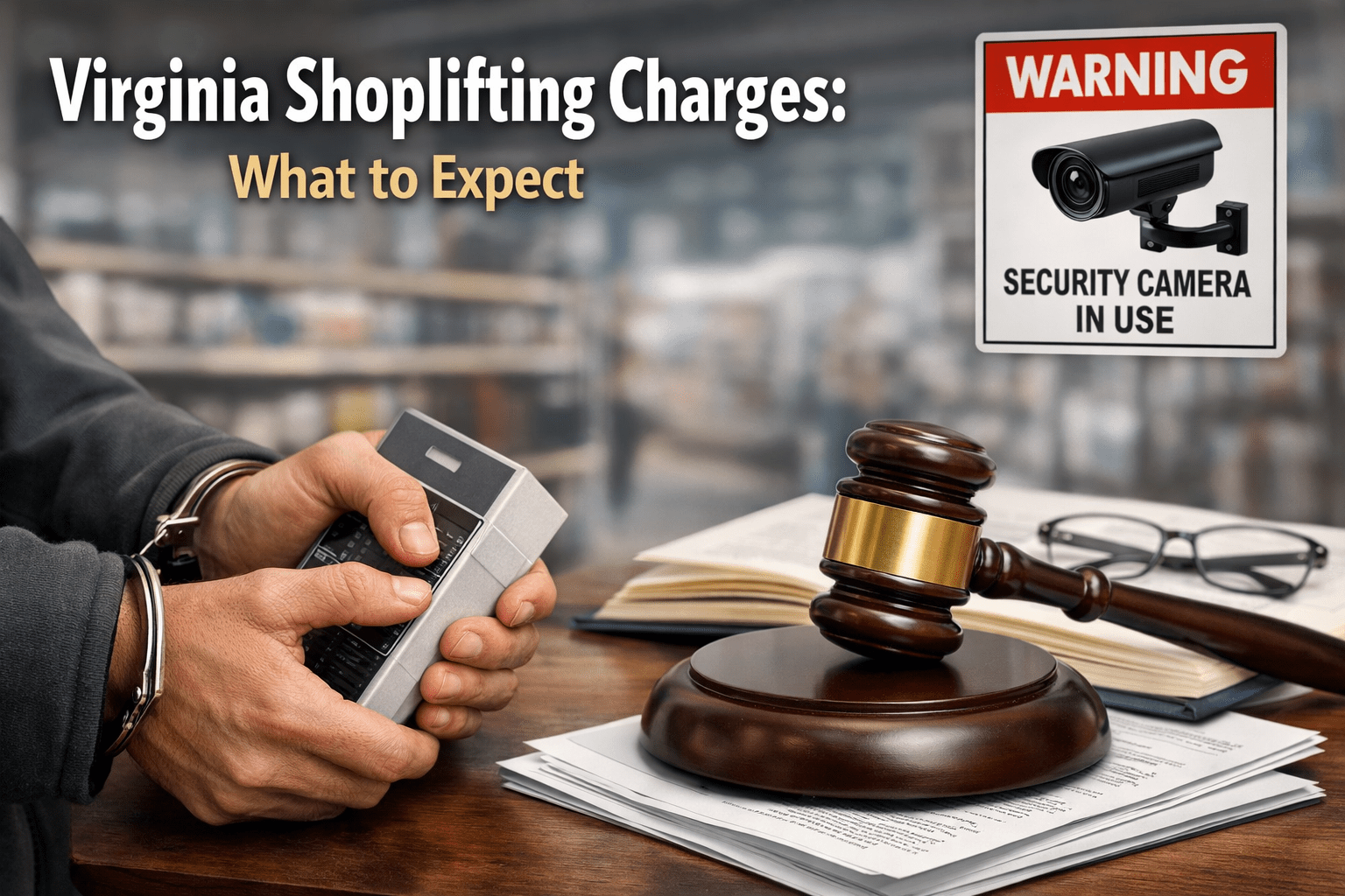 Virginia Shoplifting Charges: What to Expect - Virginia shoplifting charges