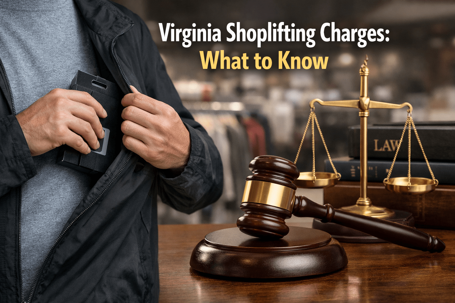 Virginia Shoplifting Charges: What to Know - Virginia shoplifting charges