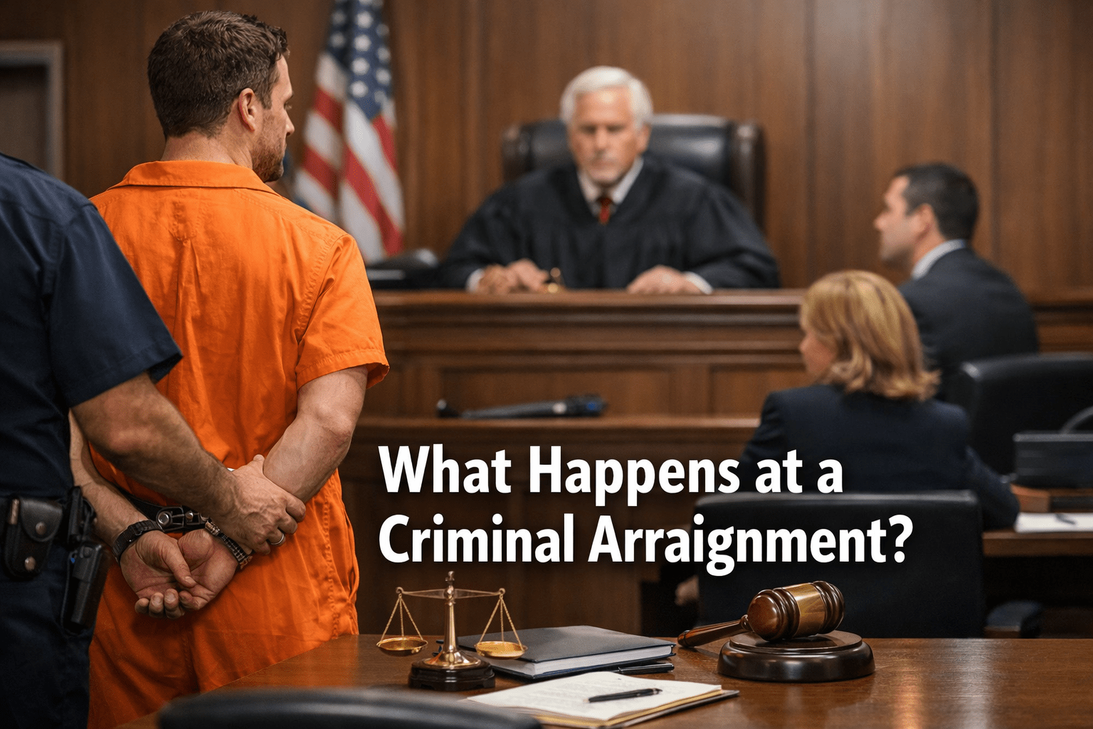 What Happens at a Criminal Arraignment? - criminal arraignment process