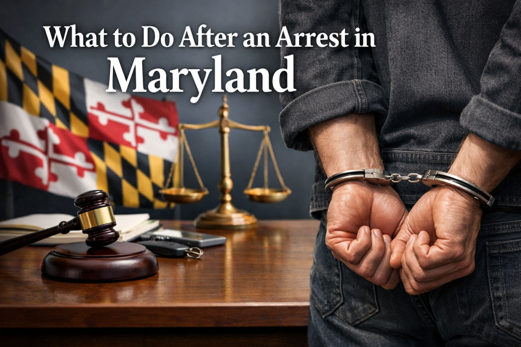 What to Do After an Arrest in Maryland - what to do after an arrest in Maryland
