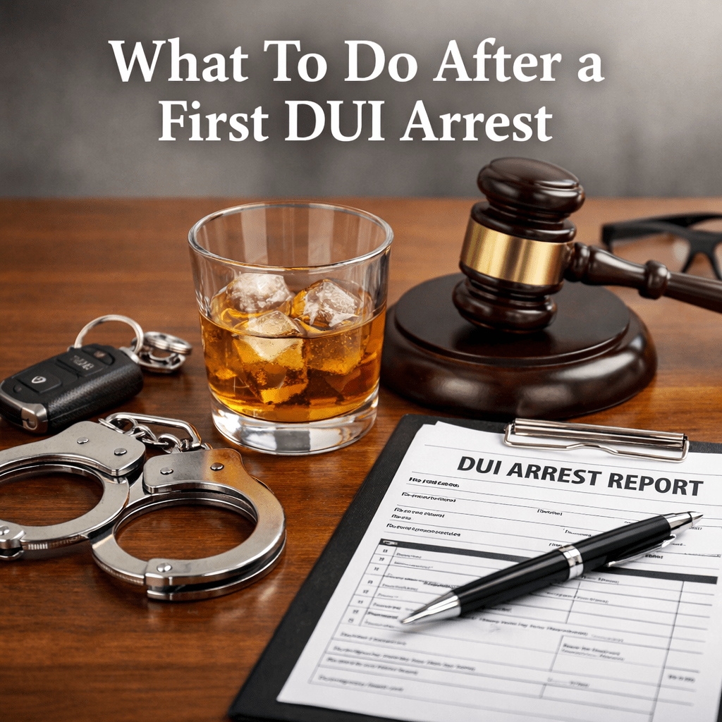 What To Do After a First DUI Arrest - first DUI arrest