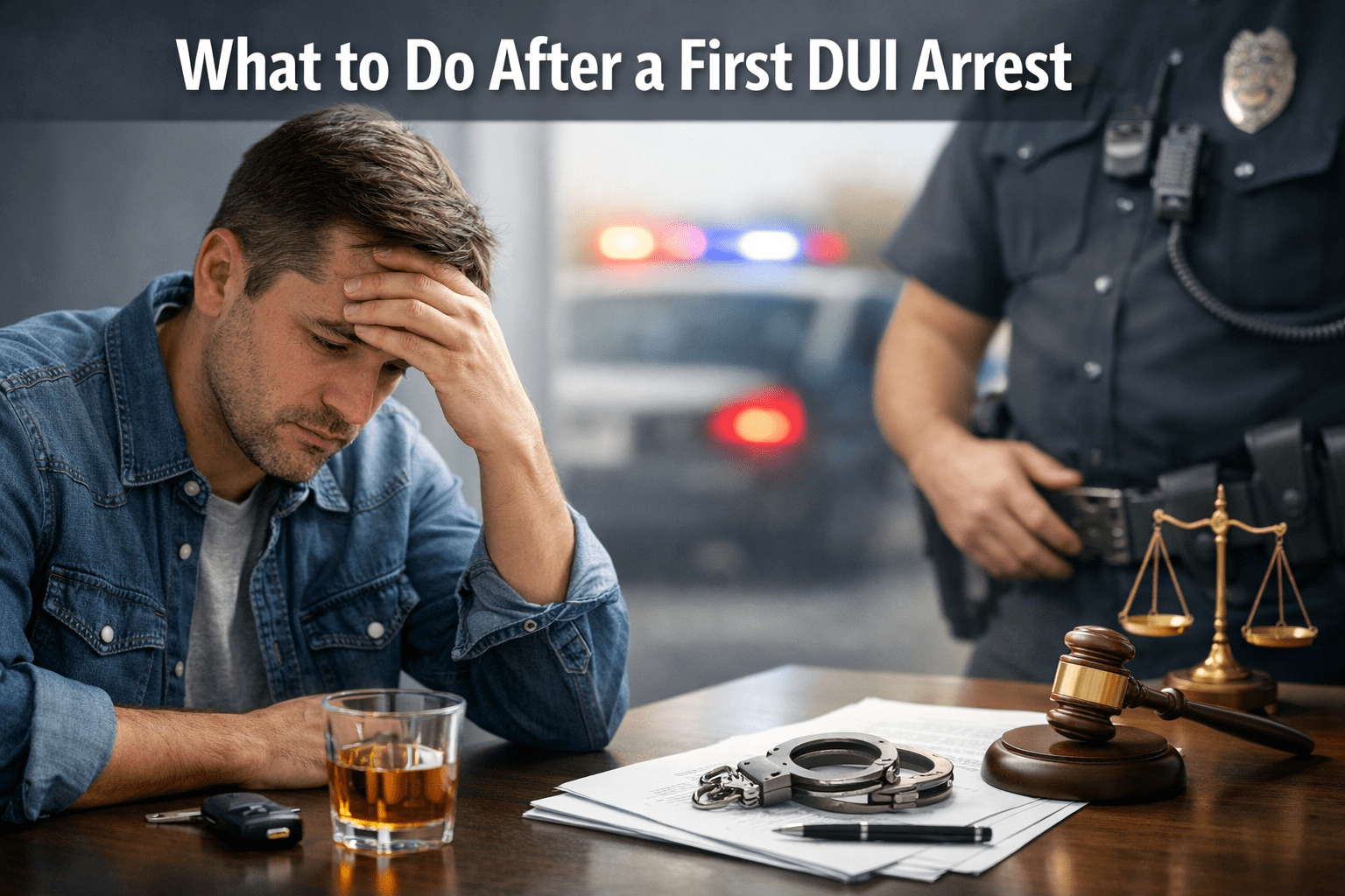What to Do After a First DUI Arrest - first DUI arrest