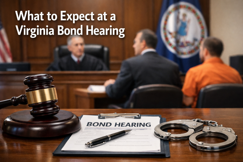 What to Expect at a Virginia Bond Hearing - Virginia bond hearing