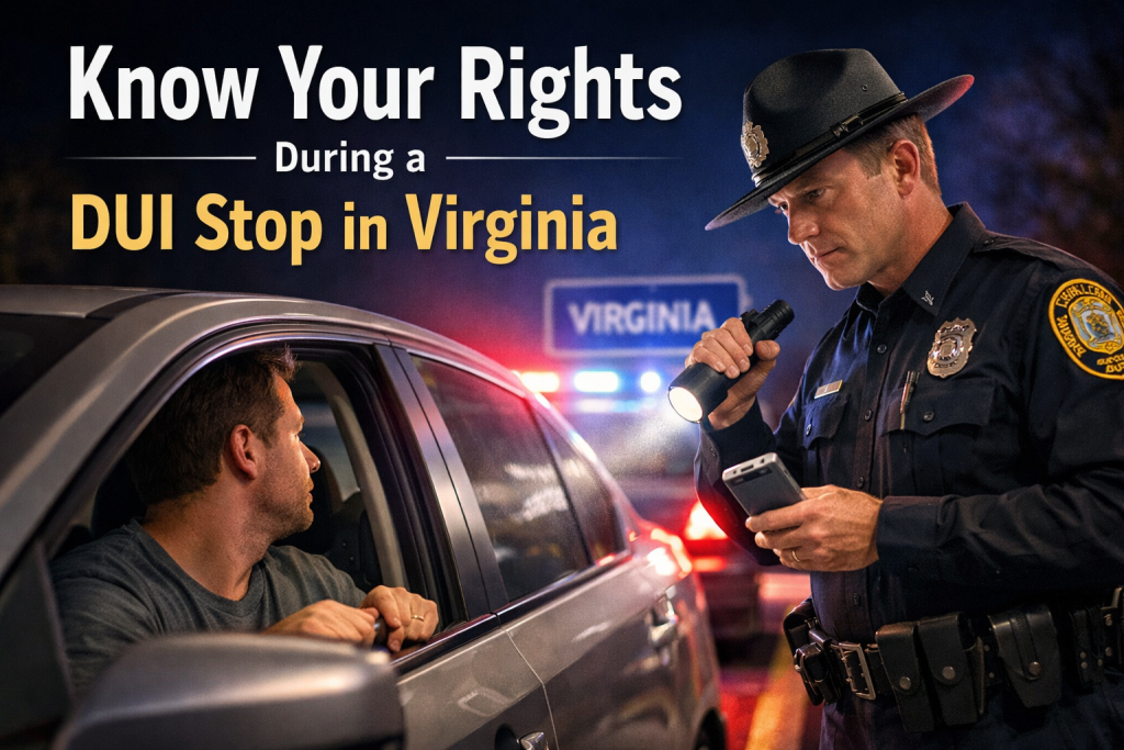 Know Your Rights During a DUI Stop in Virginia - your rights during a DUI stop in Virginia