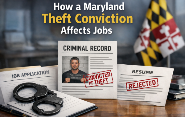 How a Maryland Theft Conviction Affects Jobs - Maryland theft conviction consequences