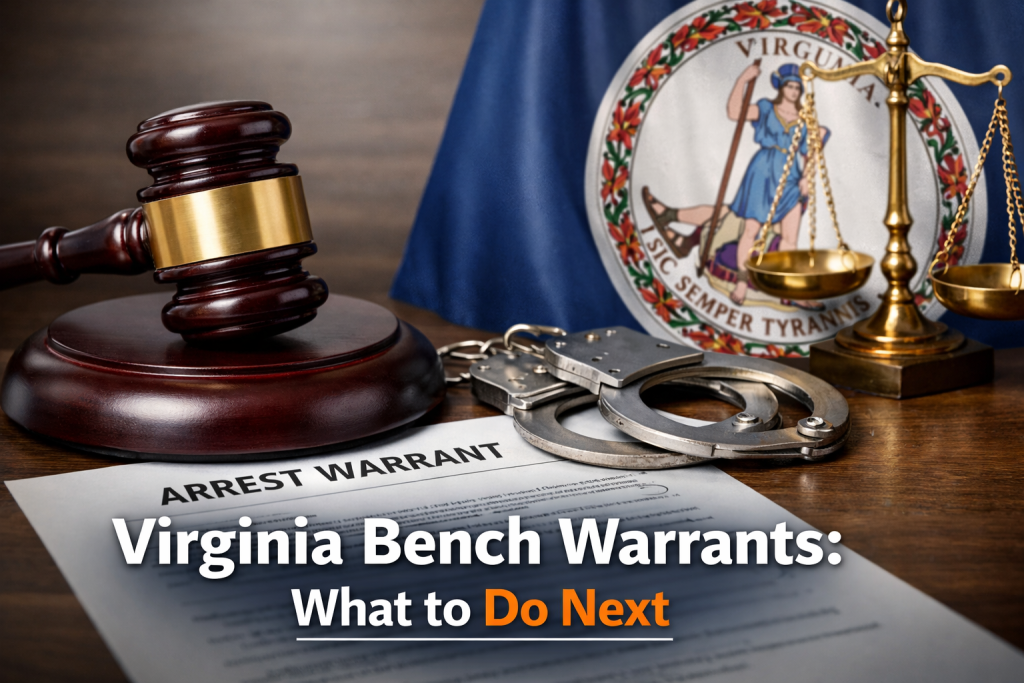 Virginia Bench Warrants: What to Do Next - bench warrant in Virginia
