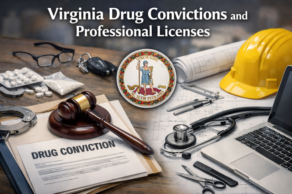 Virginia Drug Convictions and Professional Licenses - Virginia drug conviction professional license