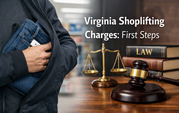 Virginia Shoplifting Charges: First Steps - Virginia shoplifting charges