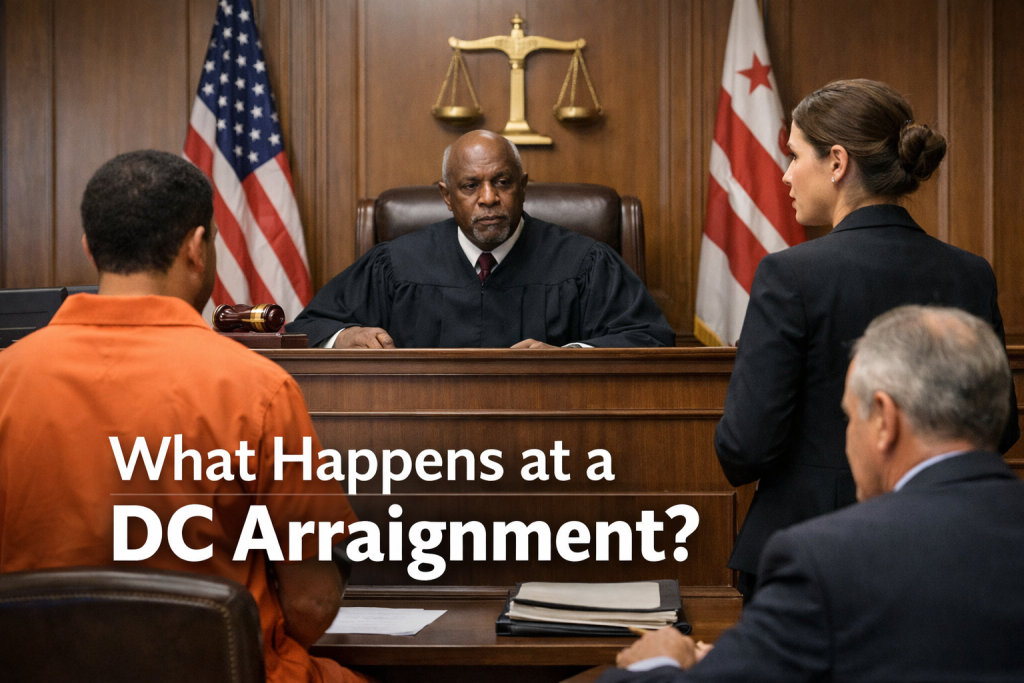 What Happens at a DC Arraignment? - DC arraignment process