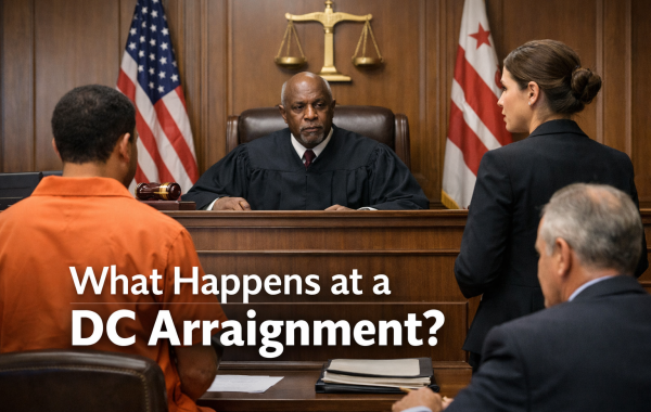 What Happens at a DC Arraignment? - DC arraignment process