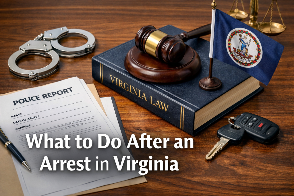What to Do After an Arrest in Virginia - what to do after an arrest in Virginia