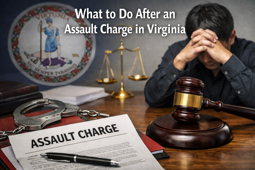 What to Do After an Assault Charge in Virginia - assault charge in Virginia