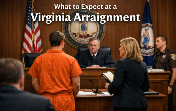 What to Expect at a Virginia Arraignment - Virginia arraignment
