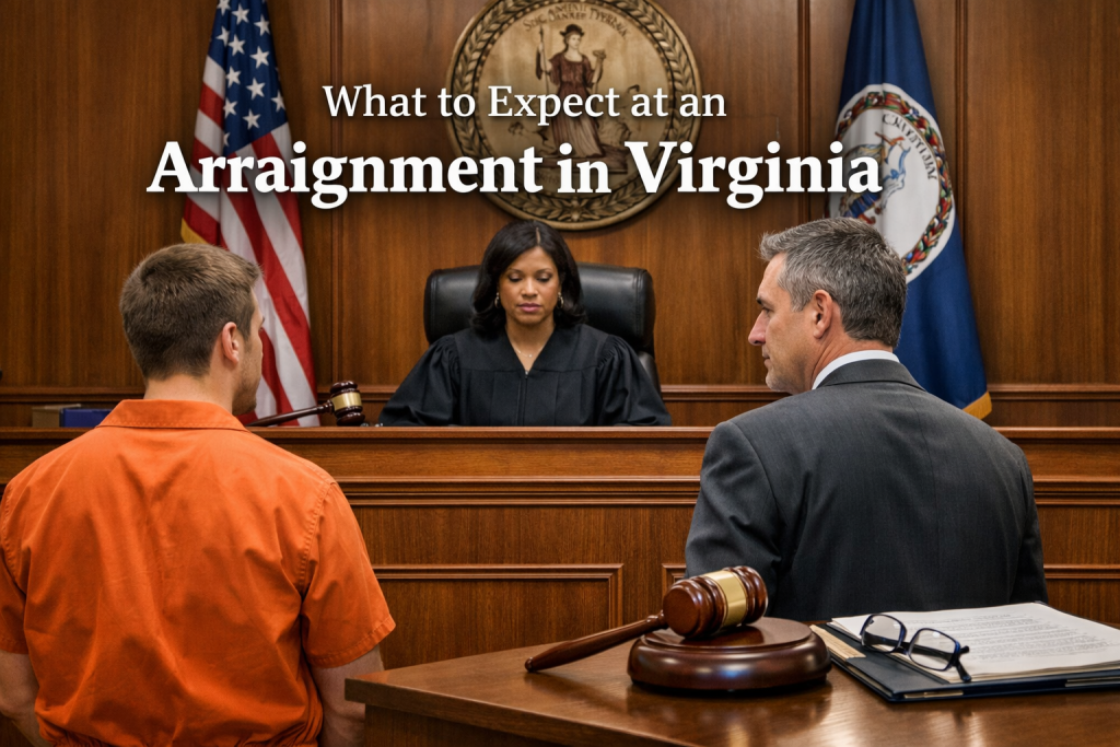 What to Expect at an Arraignment in Virginia - arraignment in Virginia